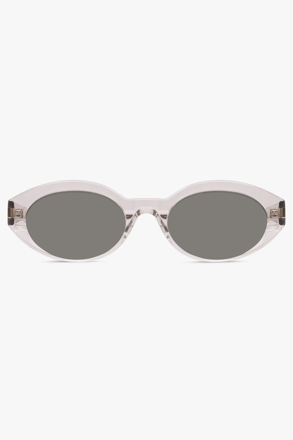 SAINT LAURENT SUNGLASSES GREY / Grey/Black SL 567 Round Sunglasses | Grey/Black