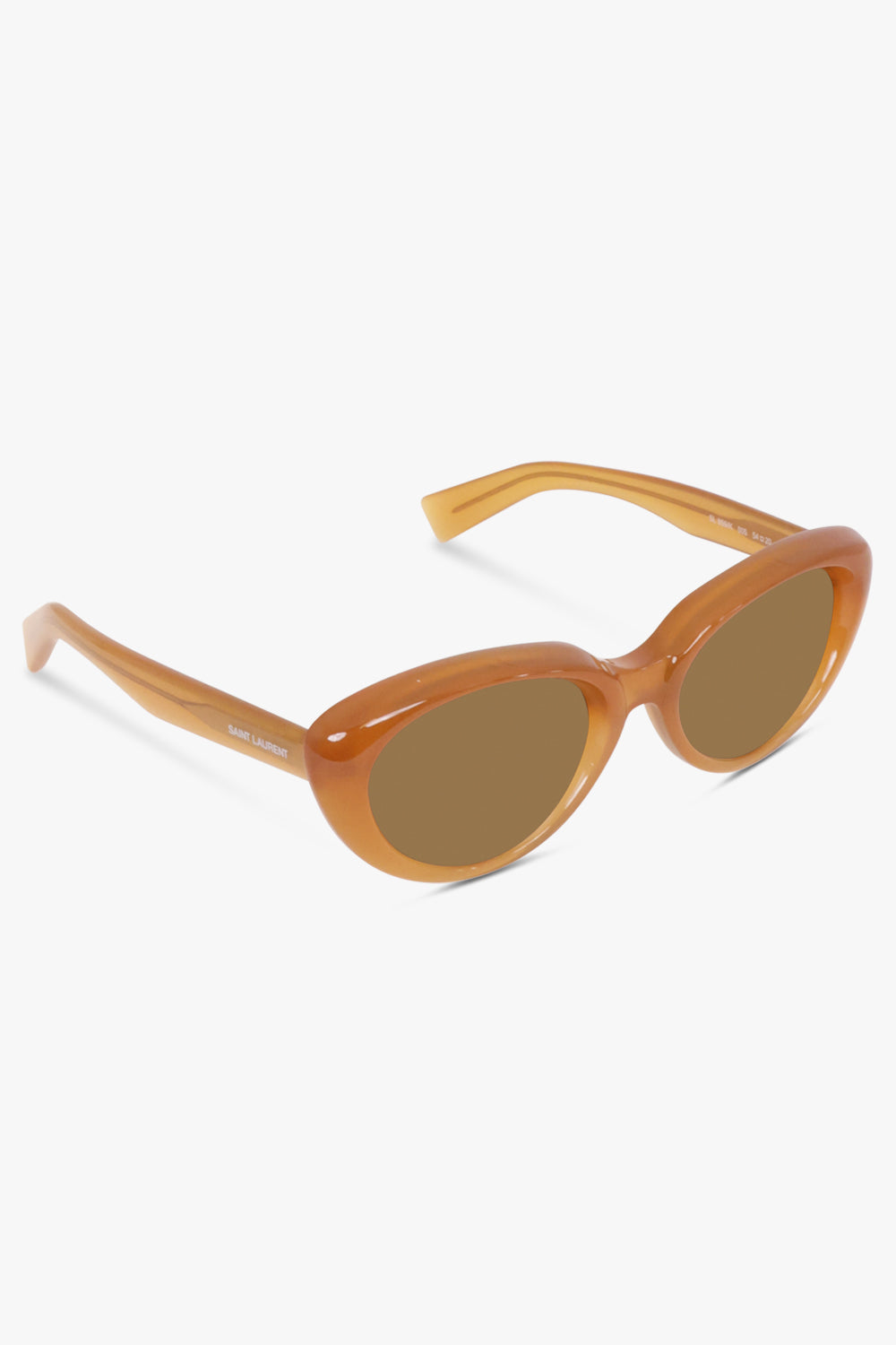 SAINT LAURENT SUNGLASSES YELLOW / Mustard SL 859 Round Sunglasses | Mustard