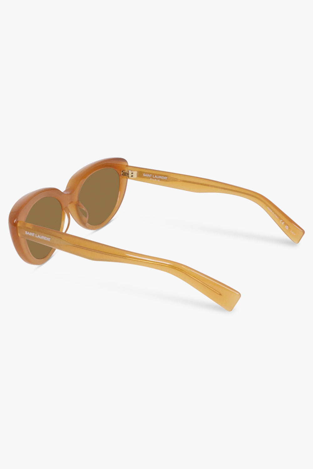SAINT LAURENT SUNGLASSES YELLOW / Mustard SL 859 Round Sunglasses | Mustard