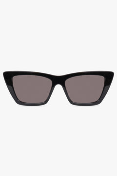 SAINT LAURENT SUNGLASSES BLACK / Black SL 276 Mica Sunglasses | Black