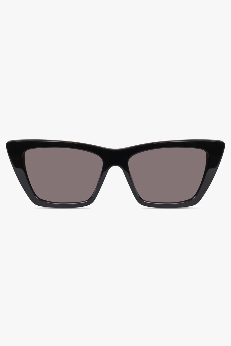 SAINT LAURENT SUNGLASSES BLACK / Black SL 276 Mica Sunglasses | Black