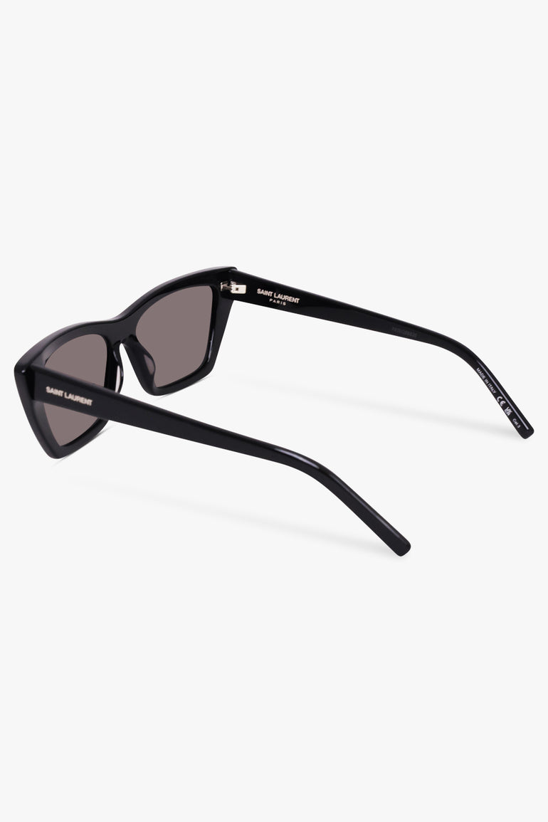 SAINT LAURENT SUNGLASSES BLACK / Black SL 276 Mica Sunglasses | Black