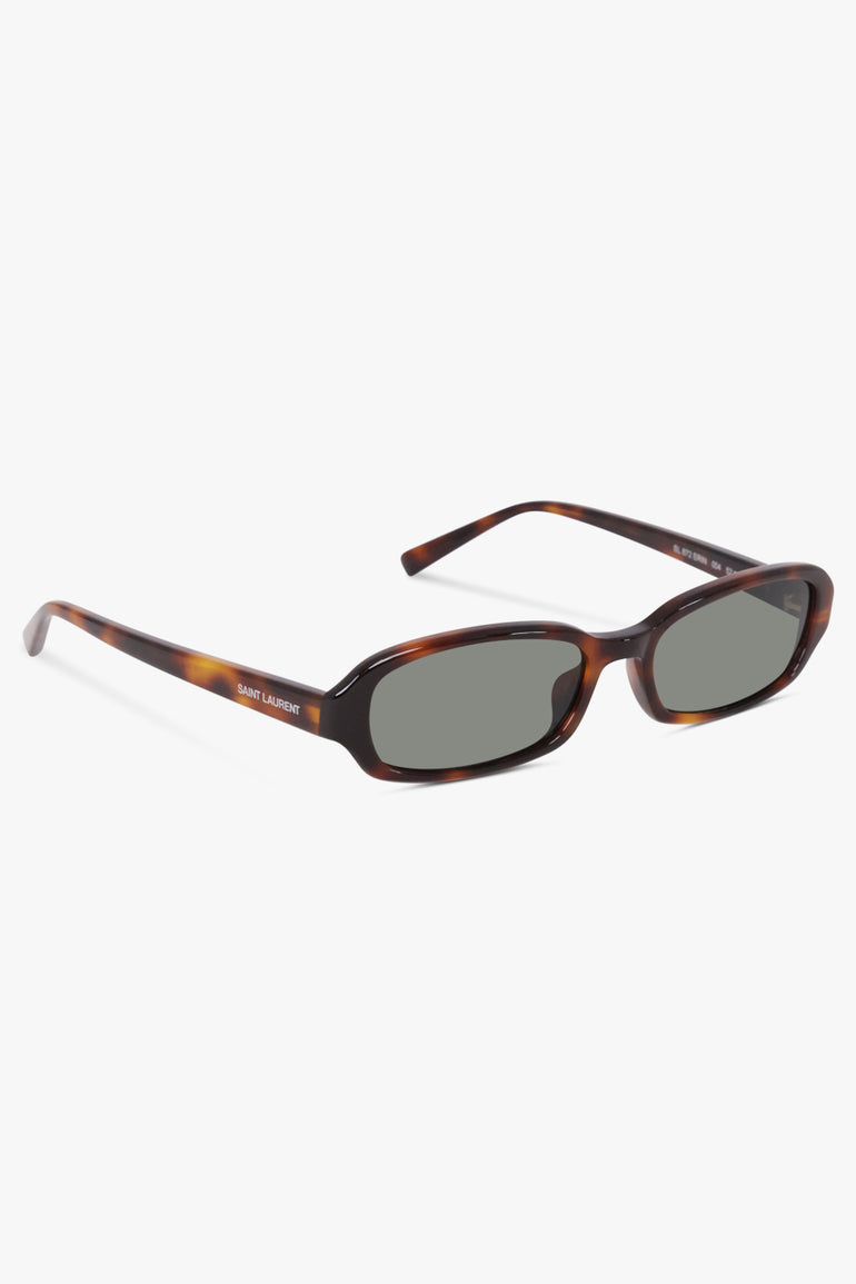 SAINT LAURENT SUNGLASSES BROWN / Havana/Black SL 872 Erin Sunglasses | Havana/Black