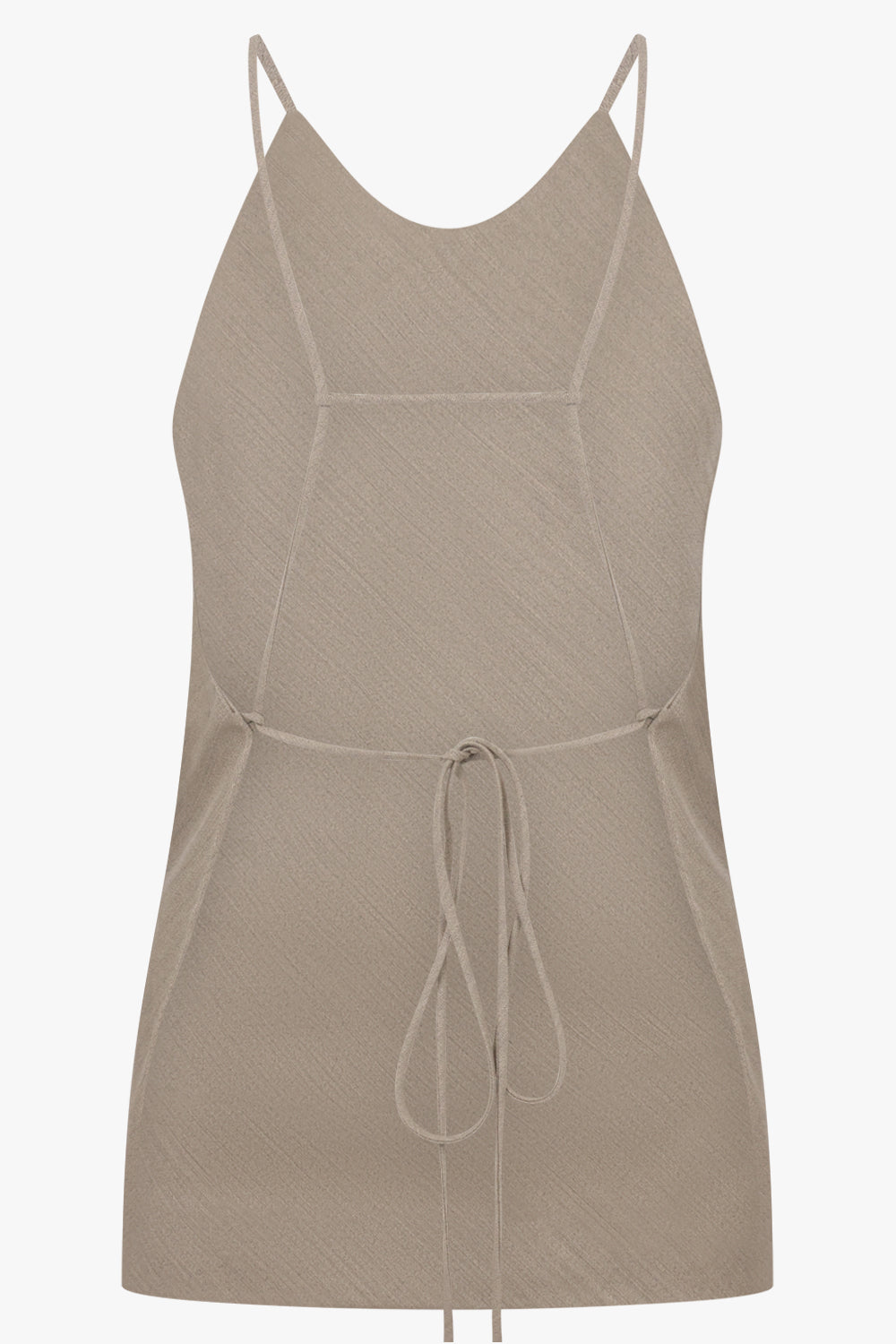 CALVIN KLEIN RTW Erin Tailored Halter Top | Honey Melange