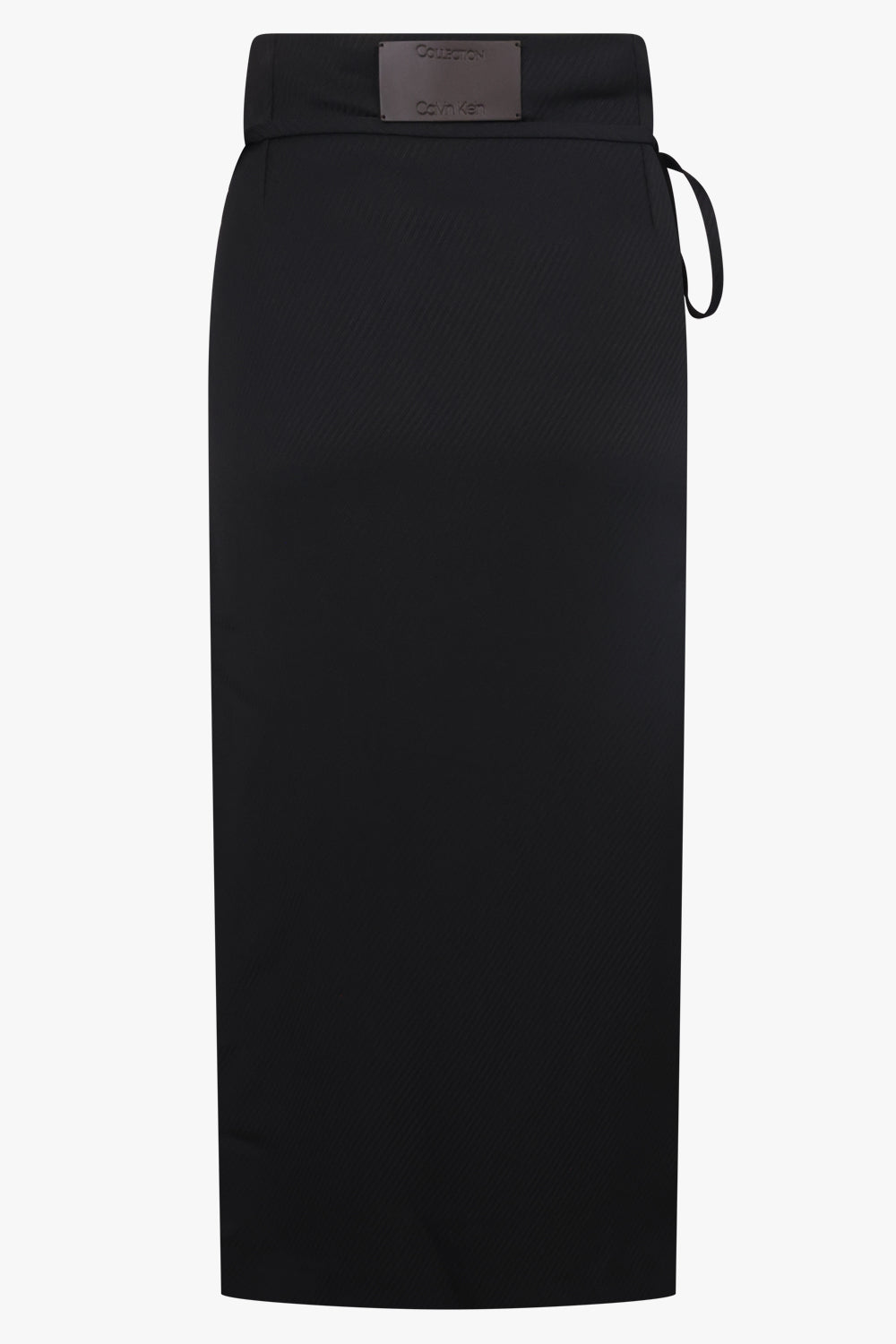 CALVIN KLEIN RTW Hallie Fluid Midi Skirt | Black