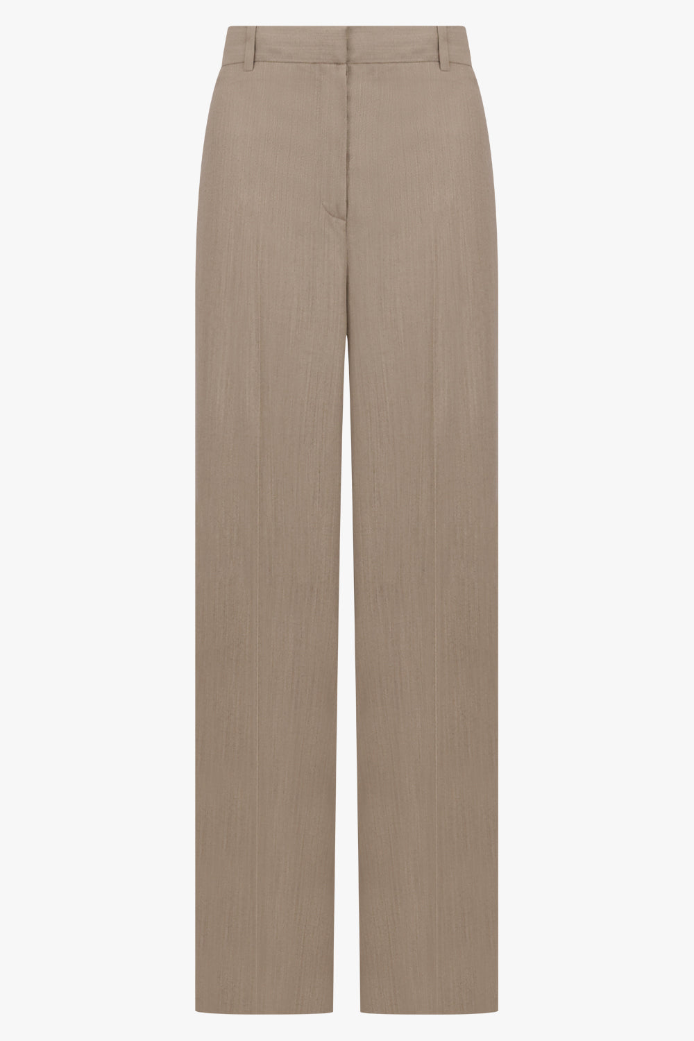CALVIN KLEIN RTW Fernanda Wide Leg Trousers | Honey Melange