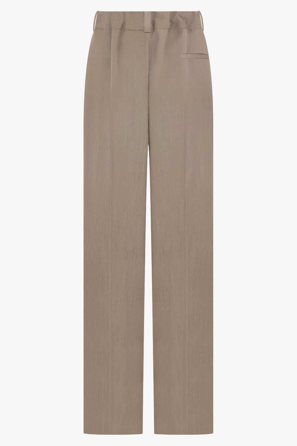 CALVIN KLEIN RTW Fernanda Wide Leg Trousers | Honey Melange
