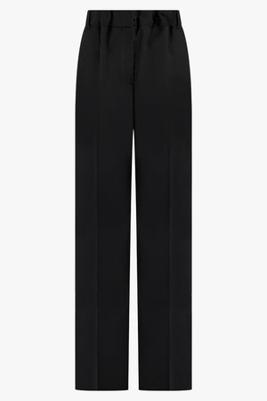 CALVIN KLEIN RTW Fernanda Fluid Wide Leg Trousers | Black