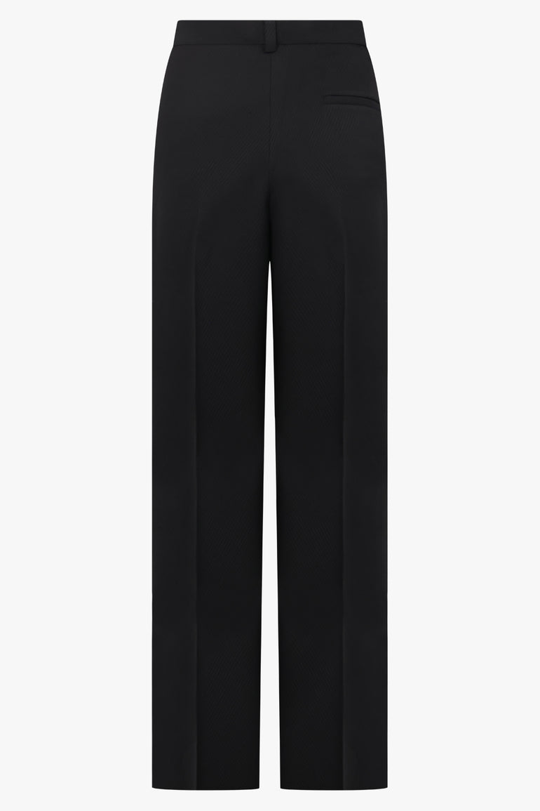 CALVIN KLEIN RTW Fernanda Fluid Wide Leg Trousers | Black