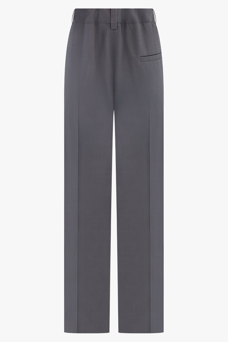 CALVIN KLEIN RTW Fernanda Wide Leg Trousers | Slate Blue