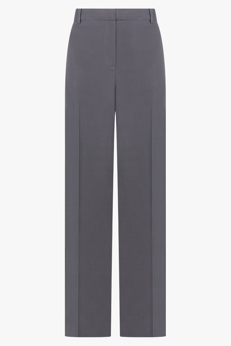 CALVIN KLEIN RTW Fernanda Wide Leg Trousers | Slate Blue