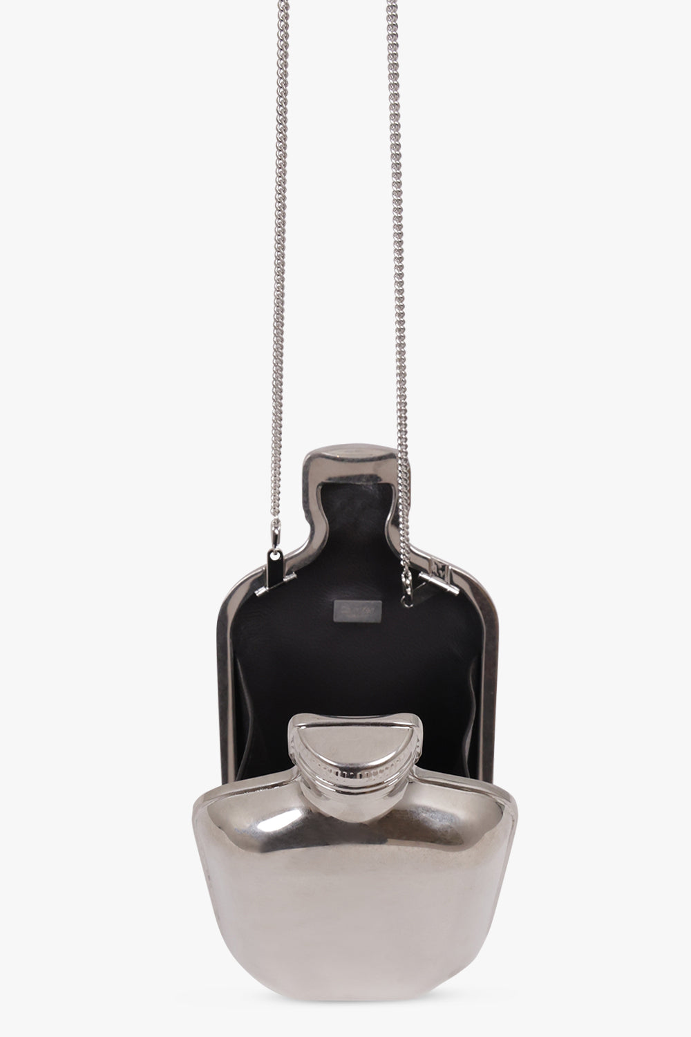 CALVIN KLEIN BAGS SILVER The One Clutch with Chain | Silver