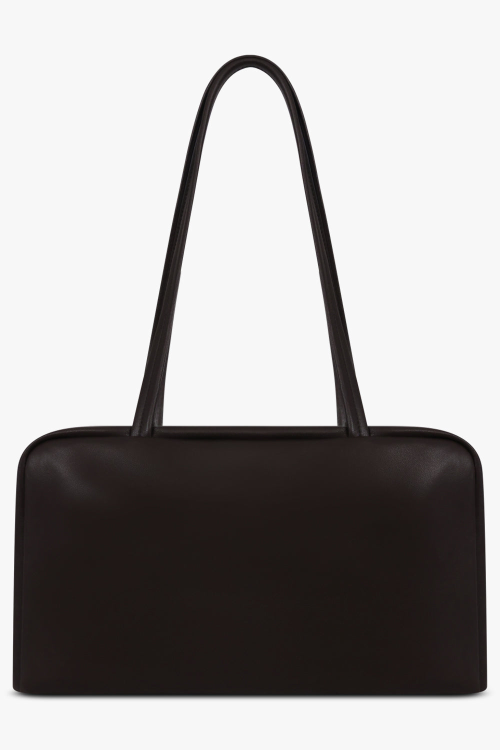 THE ROW BAGS BROWN / Dark Brown Astra Bowling Shoulder Bag | Dark Brown