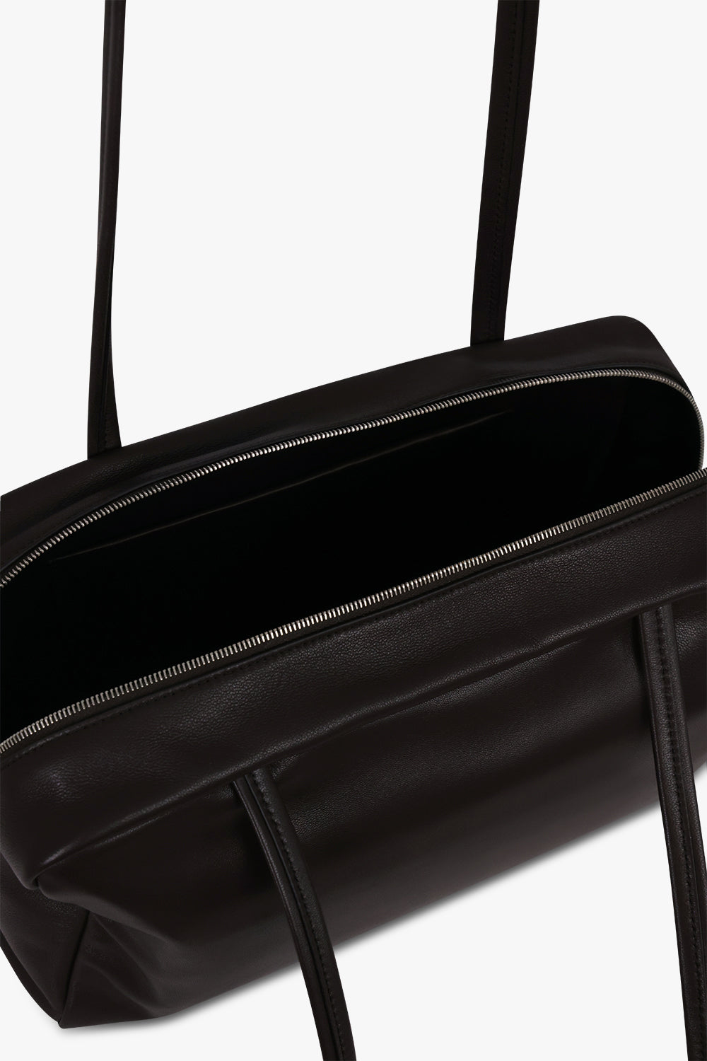 THE ROW BAGS BROWN / Dark Brown Astra Bowling Shoulder Bag | Dark Brown