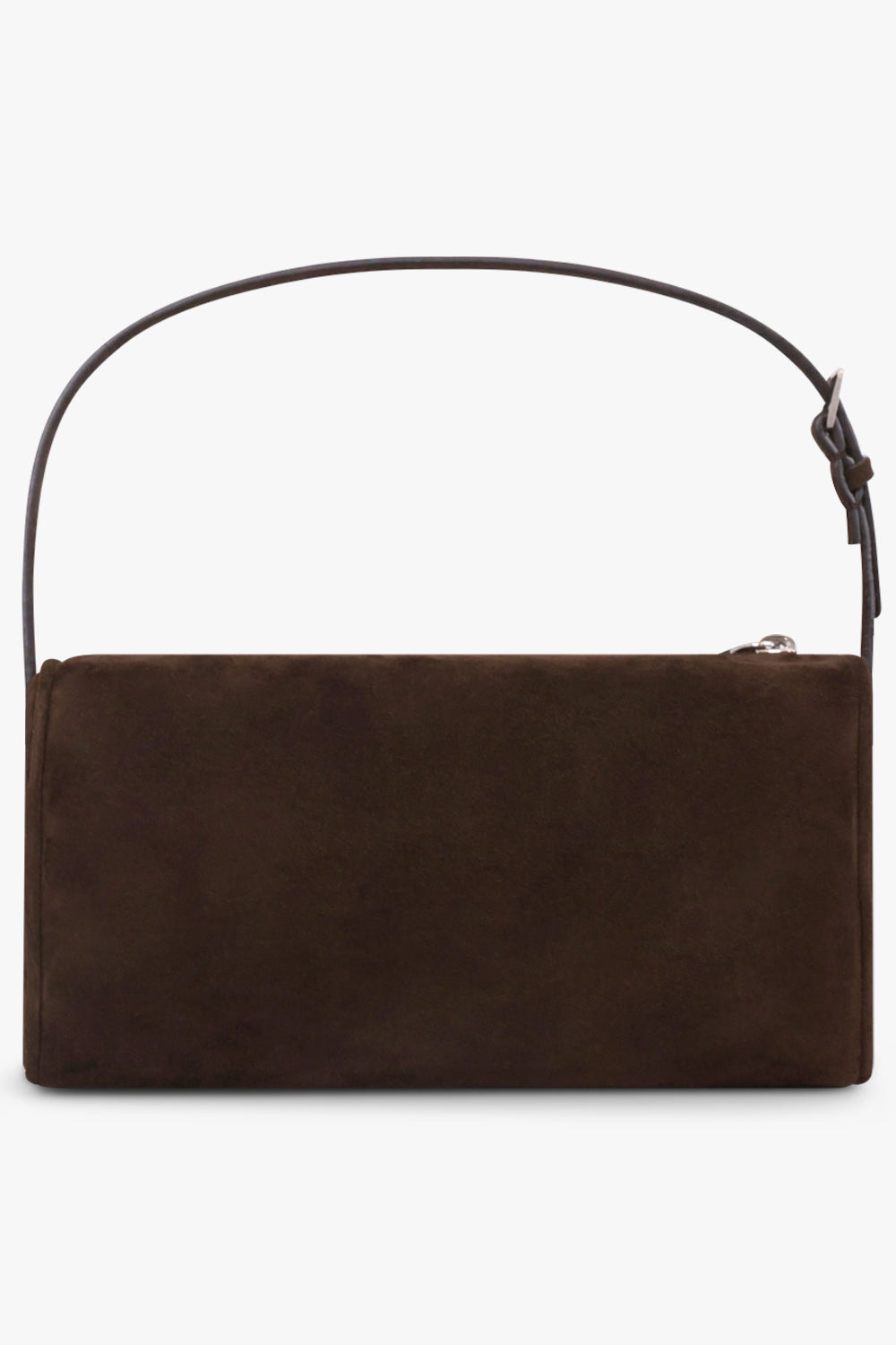 THE ROW BAGS BROWN / Mocha 90's Suede Bag | Mocha