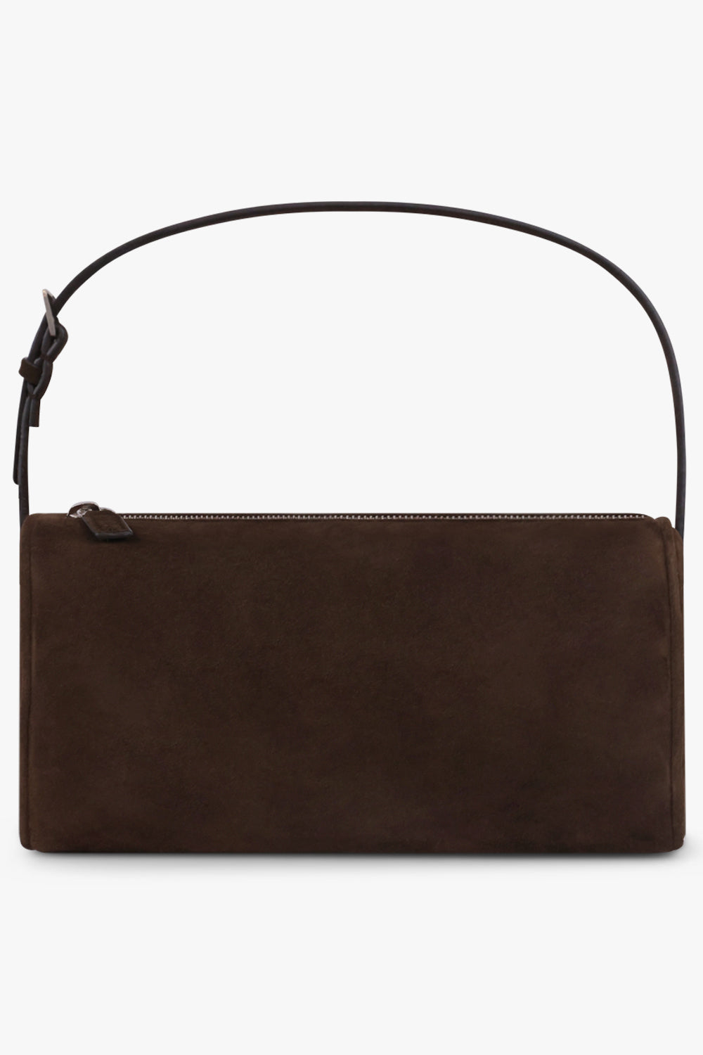 THE ROW BAGS BROWN / Mocha 90's Suede Bag | Mocha