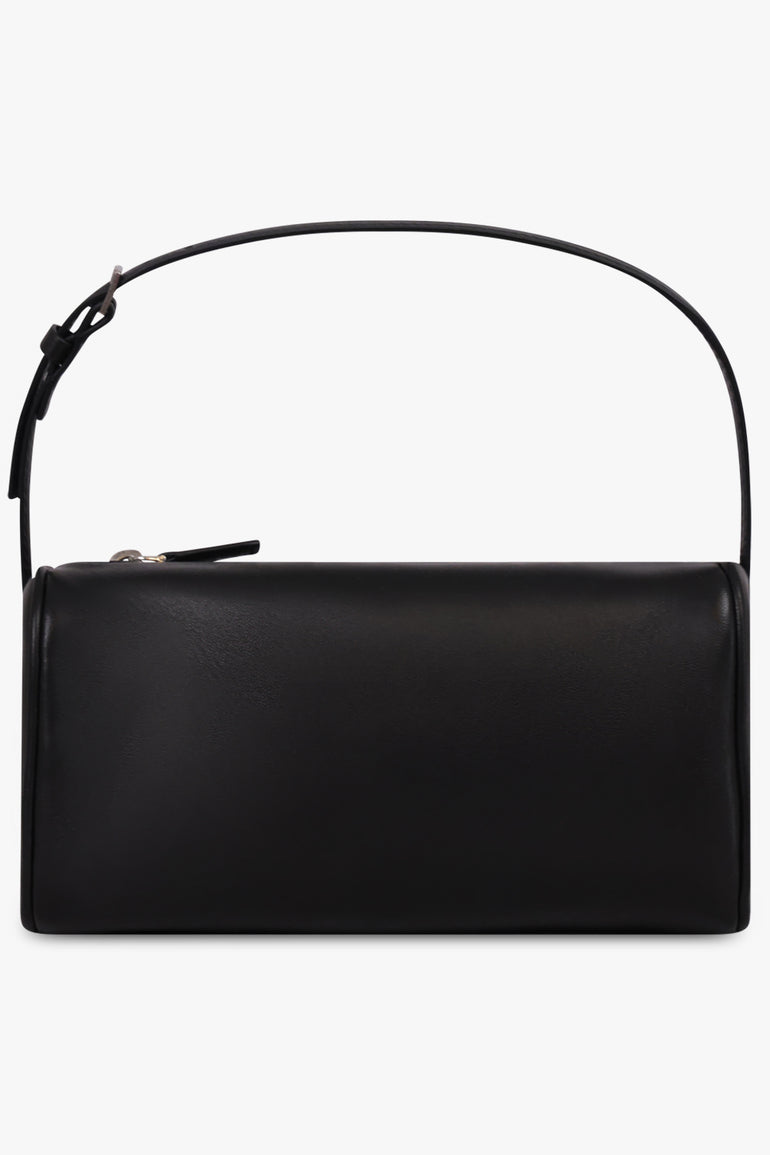 THE ROW BAGS BLACK / Black 90's Leather Bag | Black
