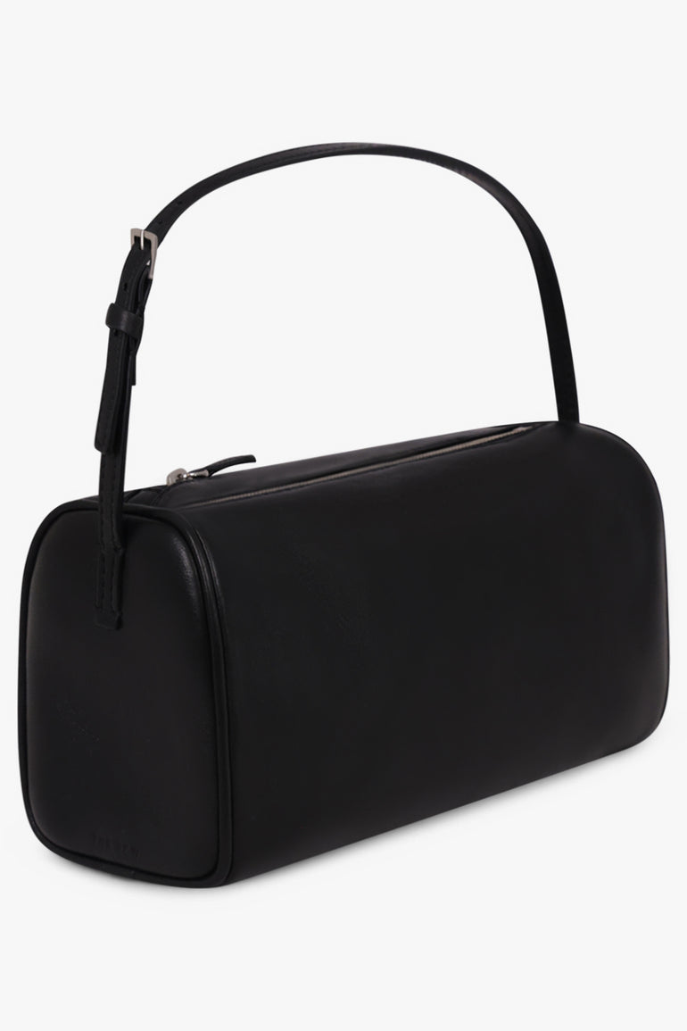THE ROW BAGS BLACK / Black 90's Leather Bag | Black