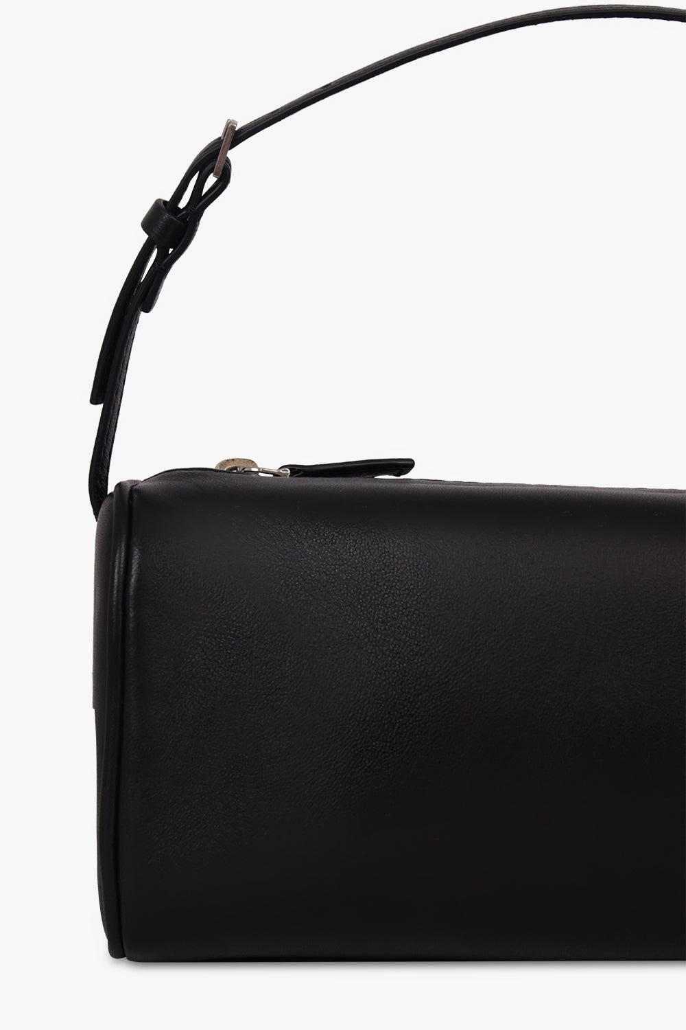 THE ROW BAGS BLACK / Black 90's Leather Bag | Black