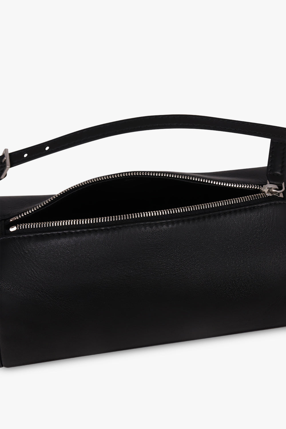 THE ROW BAGS BLACK / Black 90's Leather Bag | Black