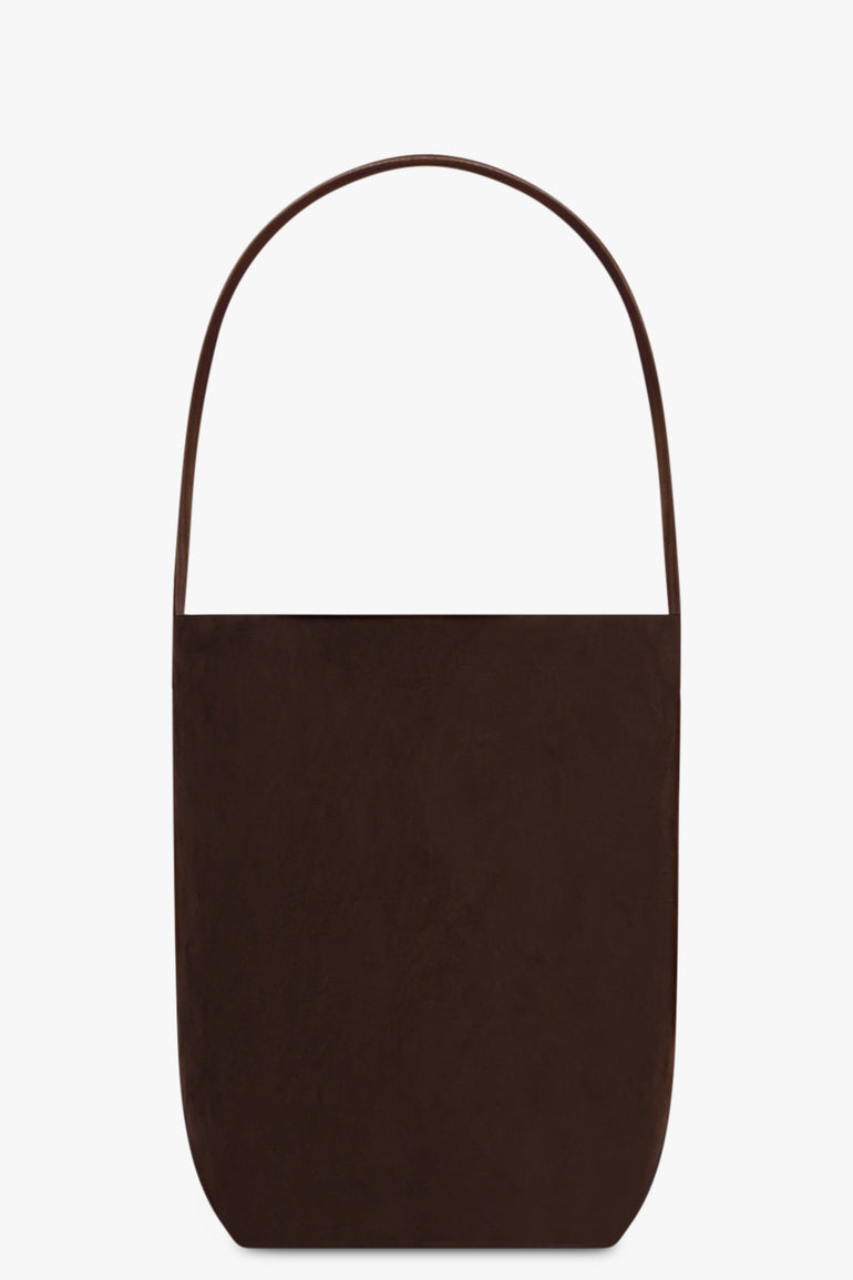 THE ROW BAGS BROWN / Mocha Small N/S Suede Park Tote | Mocha