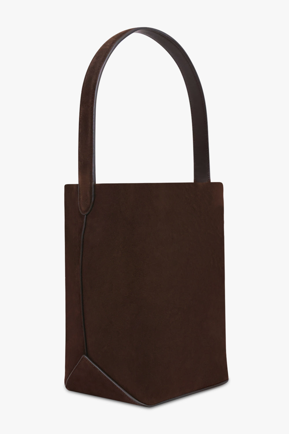 THE ROW BAGS BROWN / Mocha Small N/S Suede Park Tote | Mocha
