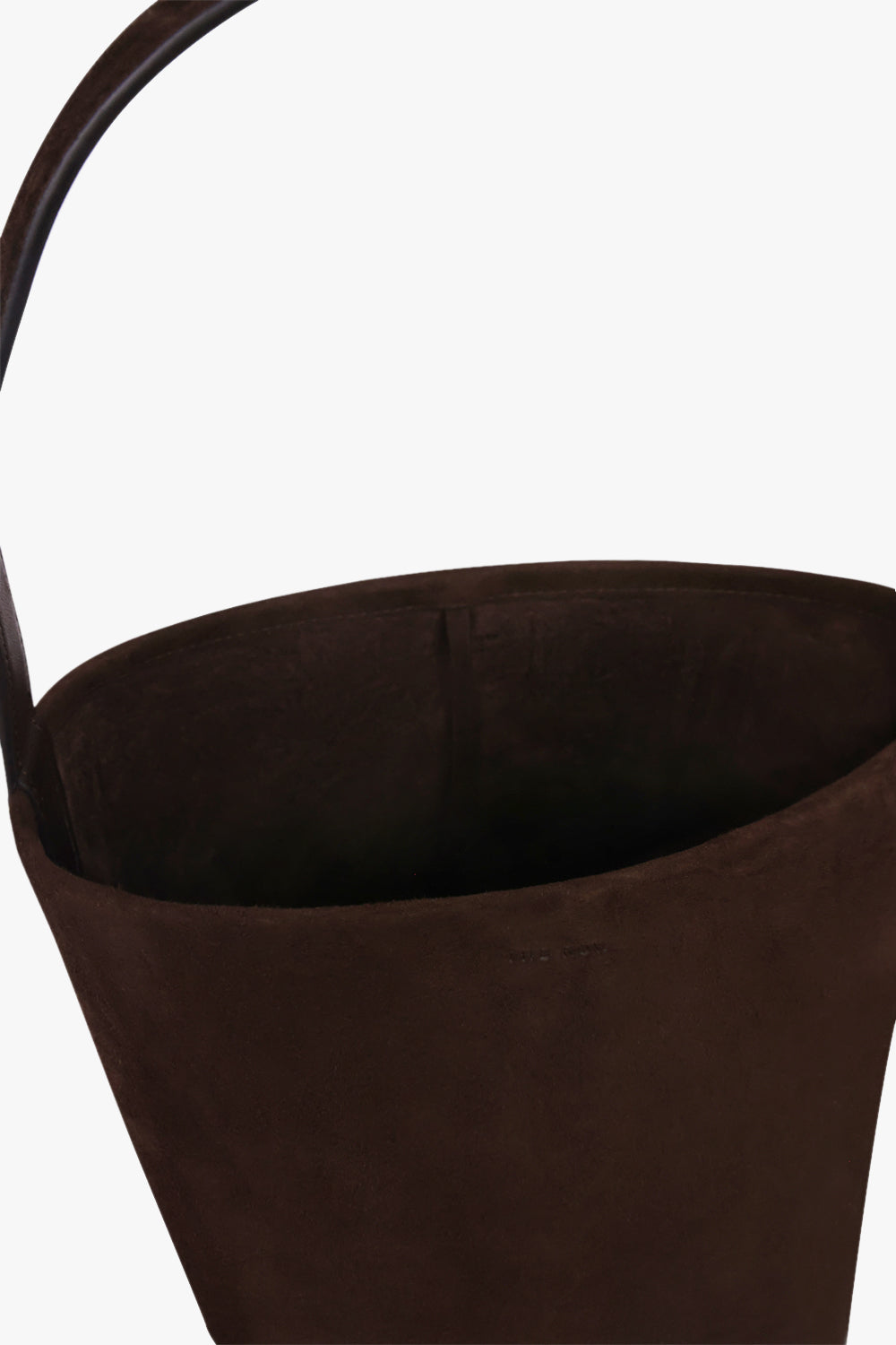 THE ROW BAGS BROWN / Mocha Small N/S Suede Park Tote | Mocha