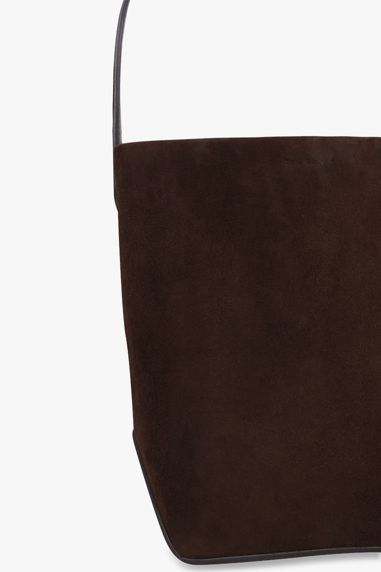THE ROW BAGS BROWN / Mocha Small N/S Suede Park Tote | Mocha