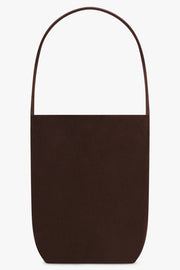 THE ROW BAGS BROWN / Mocha Medium N/S Suede Park Tote Edge | Mocha