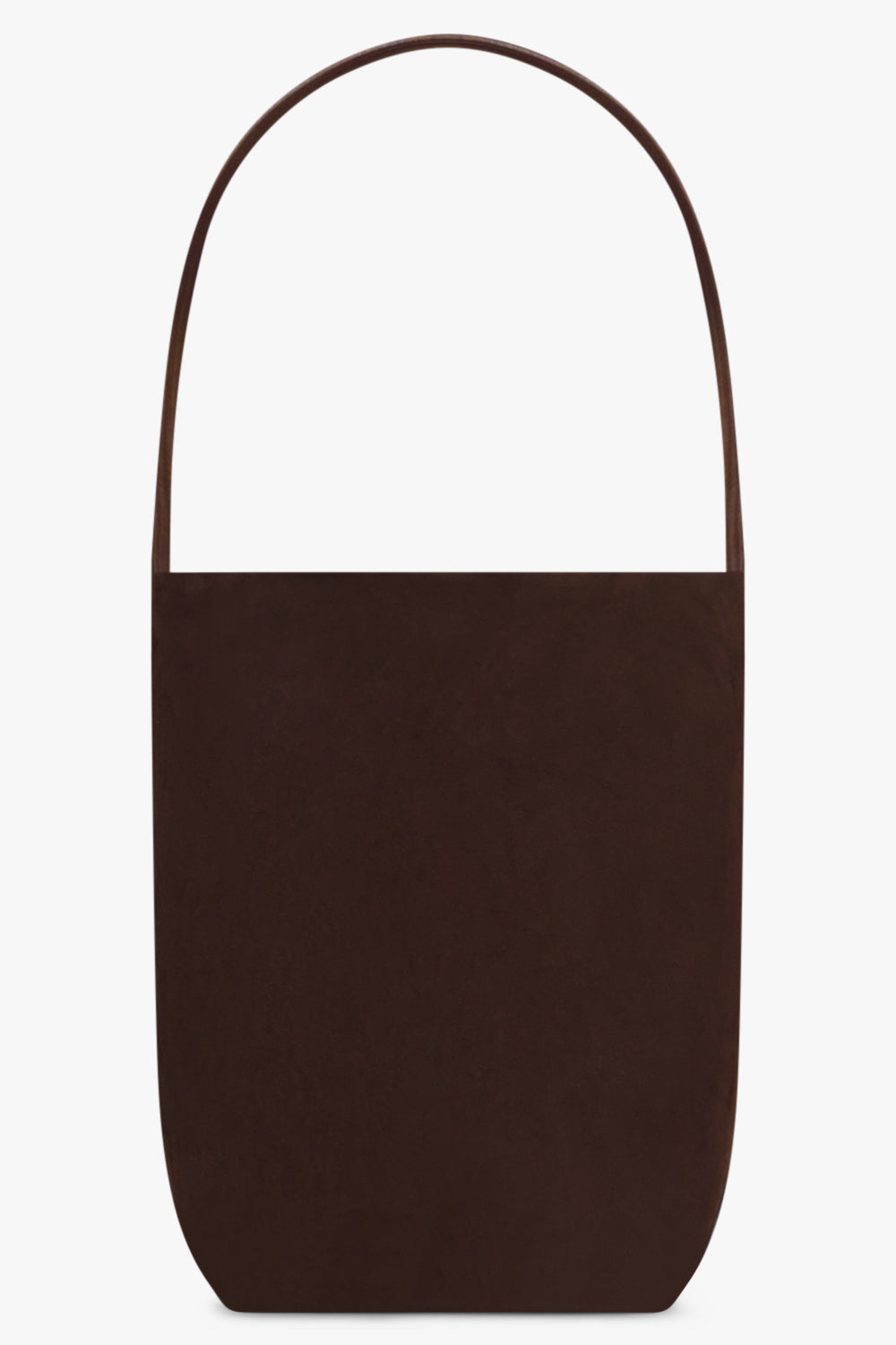 THE ROW BAGS BROWN / Mocha Medium N/S Suede Park Tote Edge | Mocha