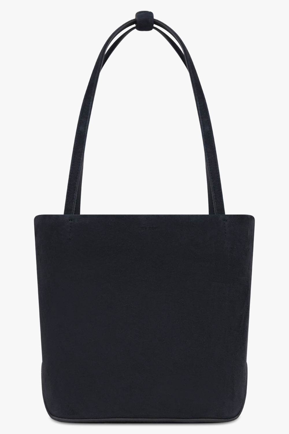 THE ROW BAGS BLUE / Blue Navy Park Edge Medium Suede Tote Bag | Blue Navy