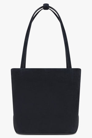 THE ROW BAGS BLUE / Blue Navy Park Edge Medium Suede Tote Bag | Blue Navy