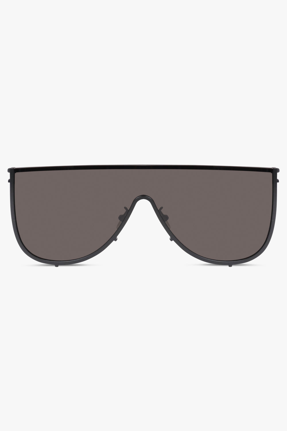 ALAIA SUNGLASSES BLACK / Black AA0094S Metal Mask Sunglasses | Black