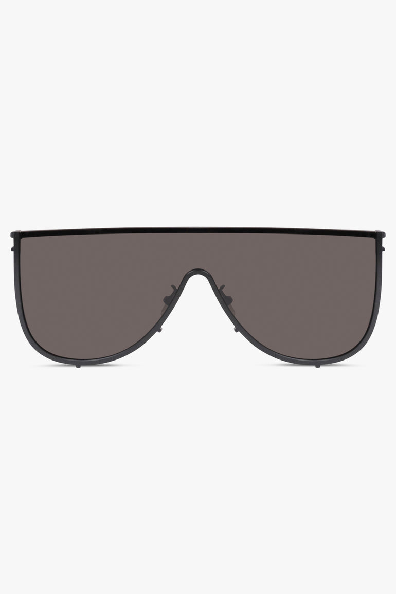 ALAIA SUNGLASSES BLACK / Black AA0094S Metal Mask Sunglasses | Black