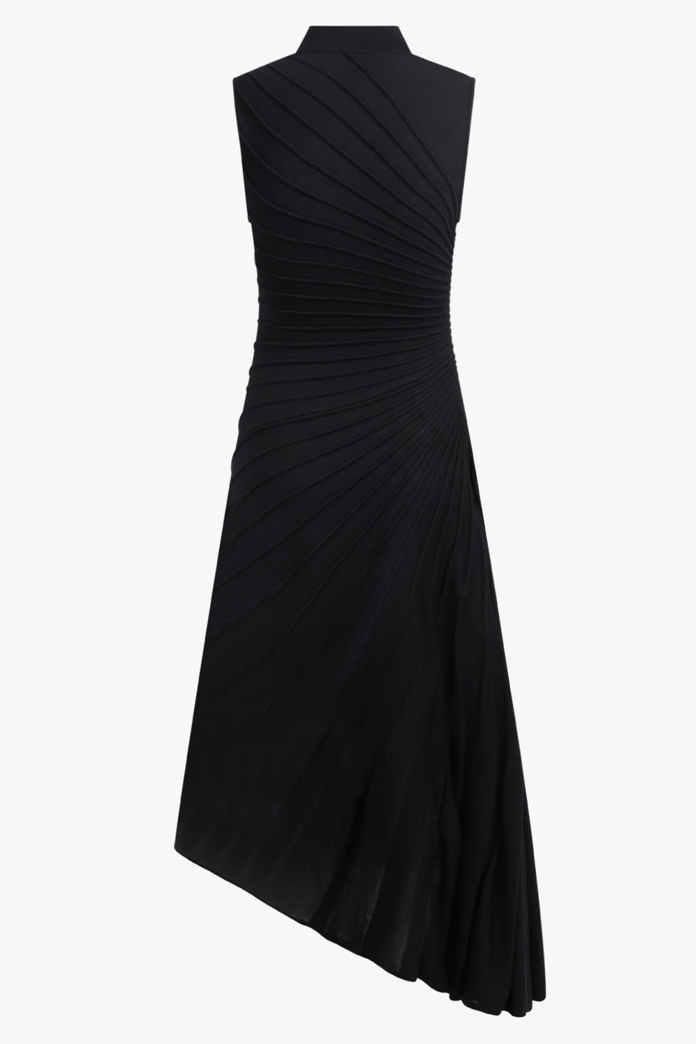 ALAIA RTW Sculpt Asymmetric Dress | Black