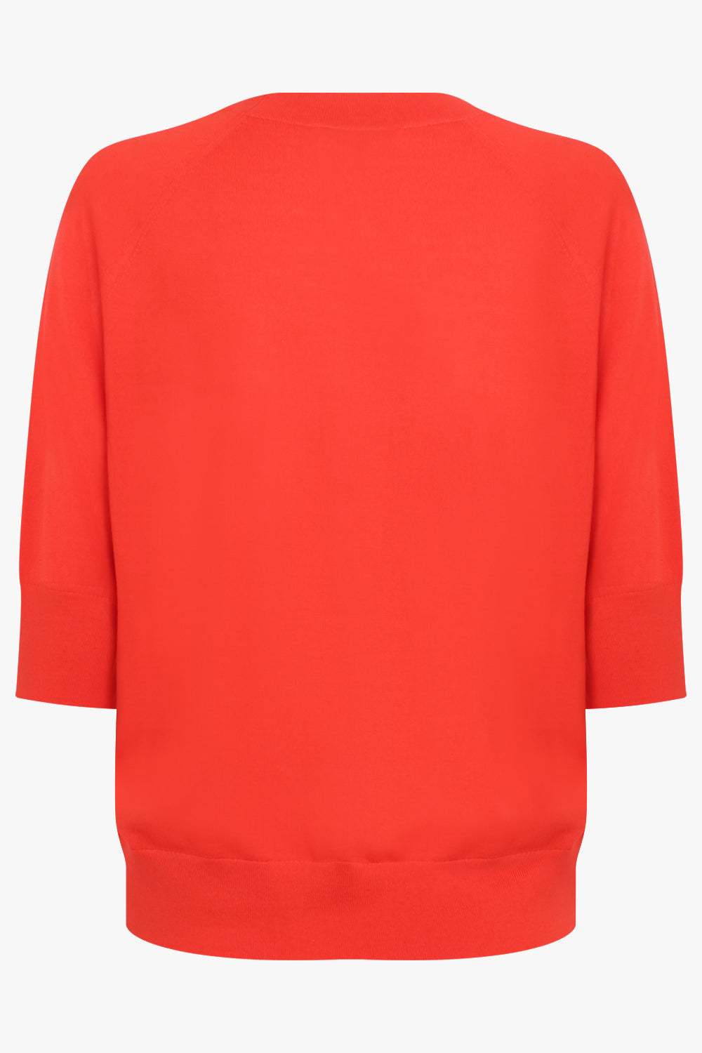DRIES VAN NOTEN RTW Tuan Short Sleeve Knit | Light Red