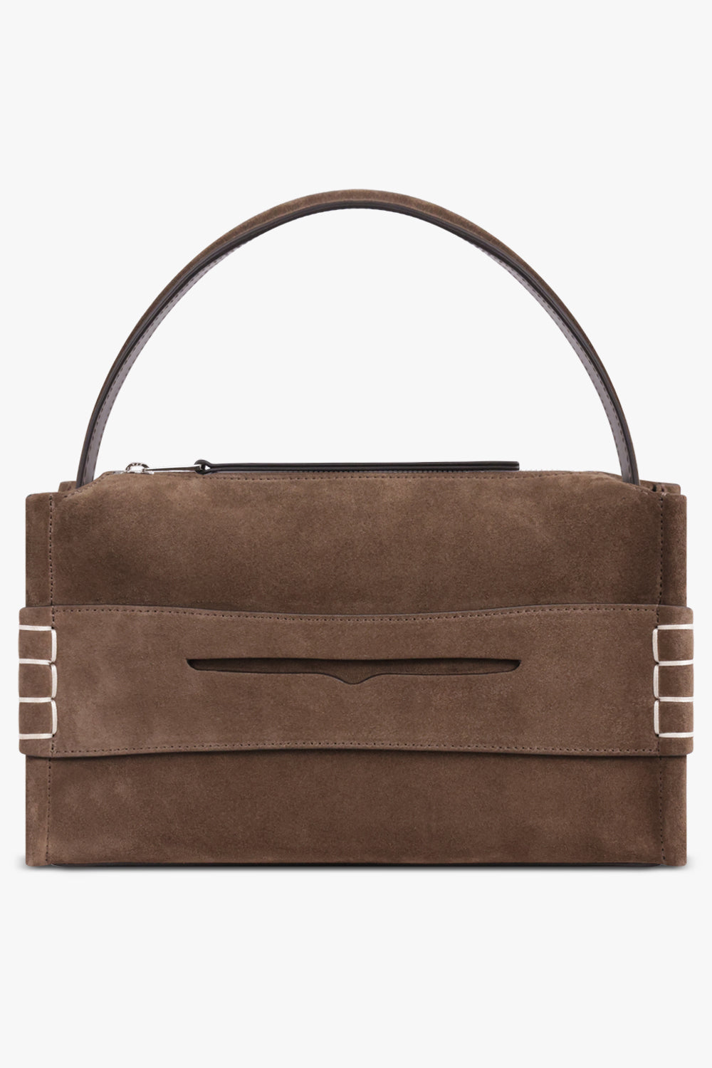 JW ANDERSON BAGS BROWN / BROWN Suede Loafer Bag | Brown