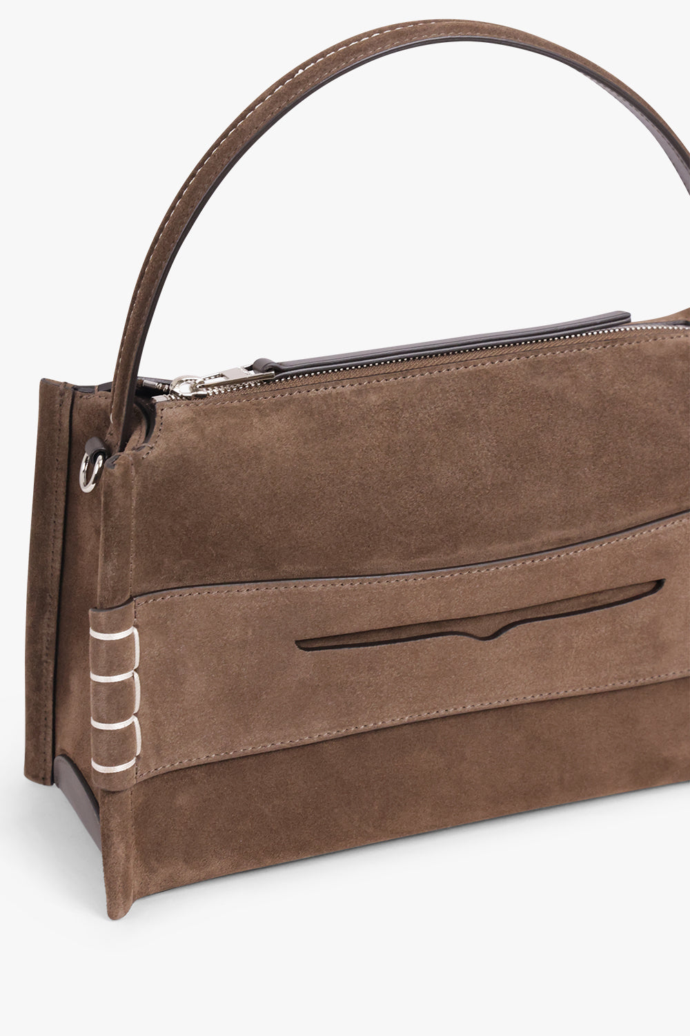 JW ANDERSON BAGS BROWN / BROWN Suede Loafer Bag | Brown