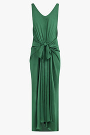 JW ANDERSON RTW Cami Knot Waist Maxi Dress | Bottle Green