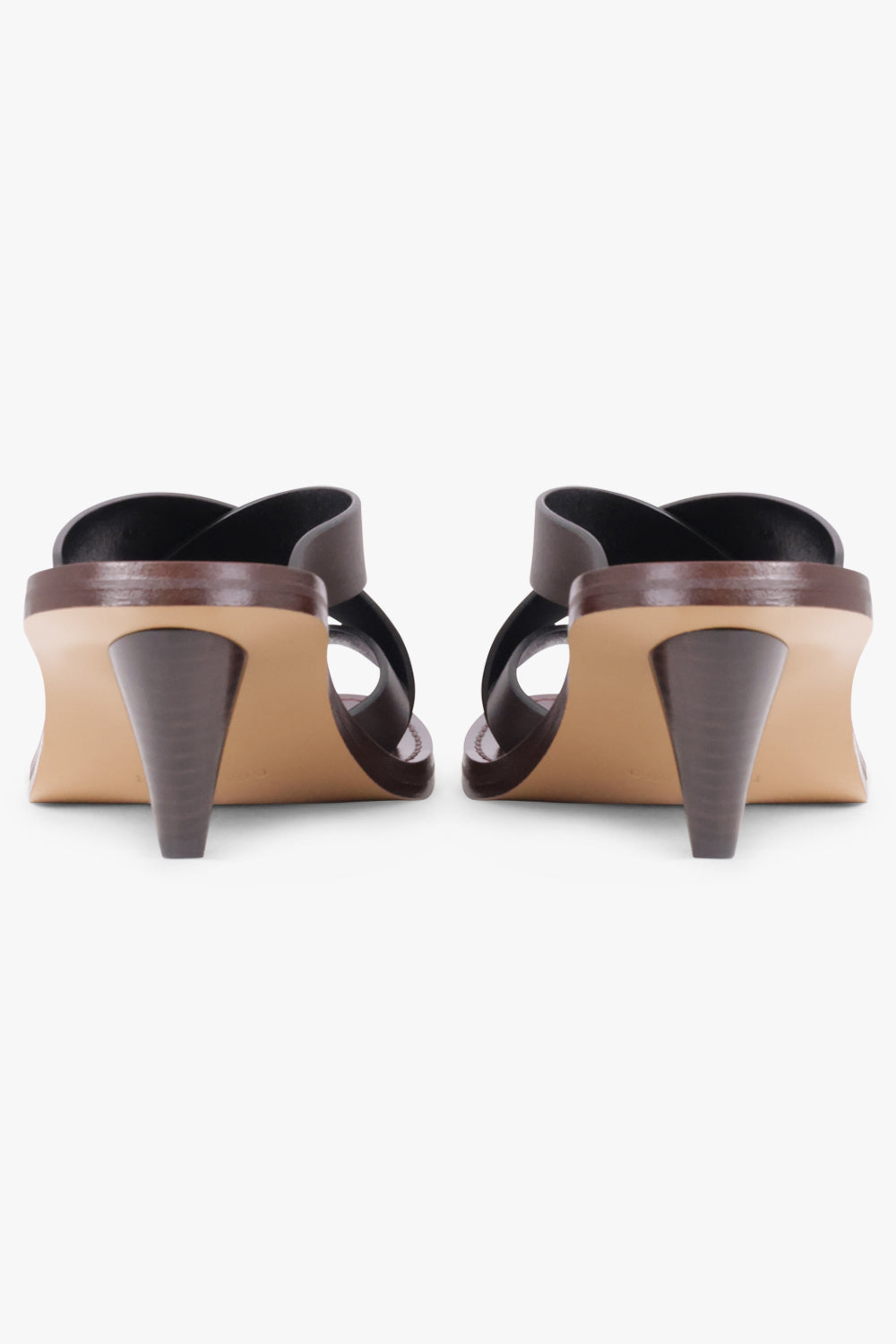 PHOEBE PHILO SHOES Strap Sandal 75mm | Oxblood