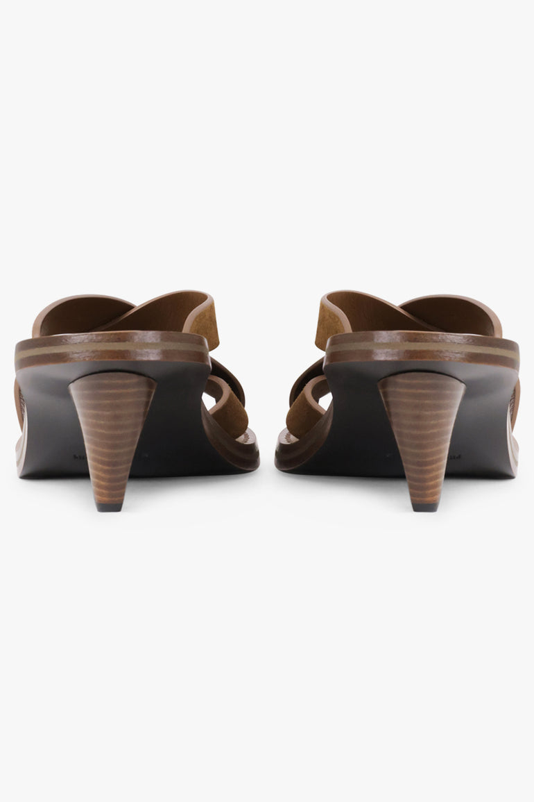 PHOEBE PHILO SHOES Strap Sandal 75mm | Caramel