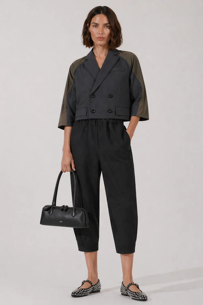 COMME DES GARCONS RTW Drawstring Tapered Pant | Black