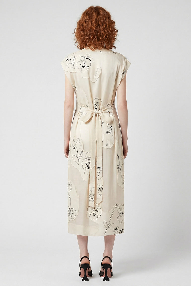 VIVIENNE WESTWOOD RTW Ionian Dress | Beige Flowers
