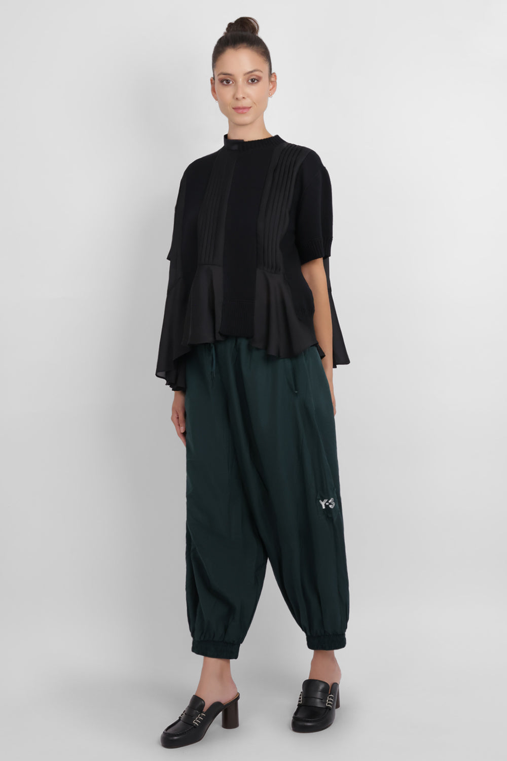 Y-3 RYW 3-Stripe Recycled Nylon Pant | Aurivy/Chapea