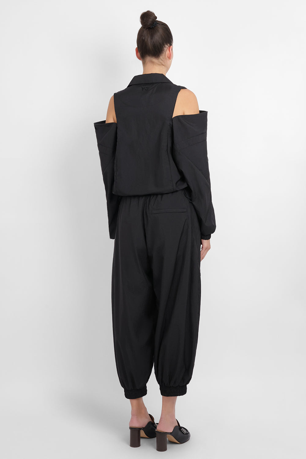 Y-3 RYW 3-Stripe Recycled Nylon Pant | Black