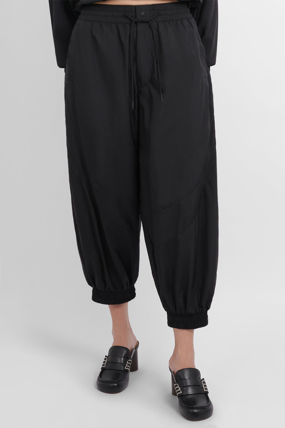 Y-3 RYW 3-Stripe Recycled Nylon Pant | Black