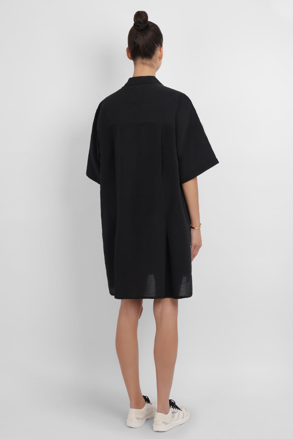 Y-3 RYW Graphic Long Shirt | Black