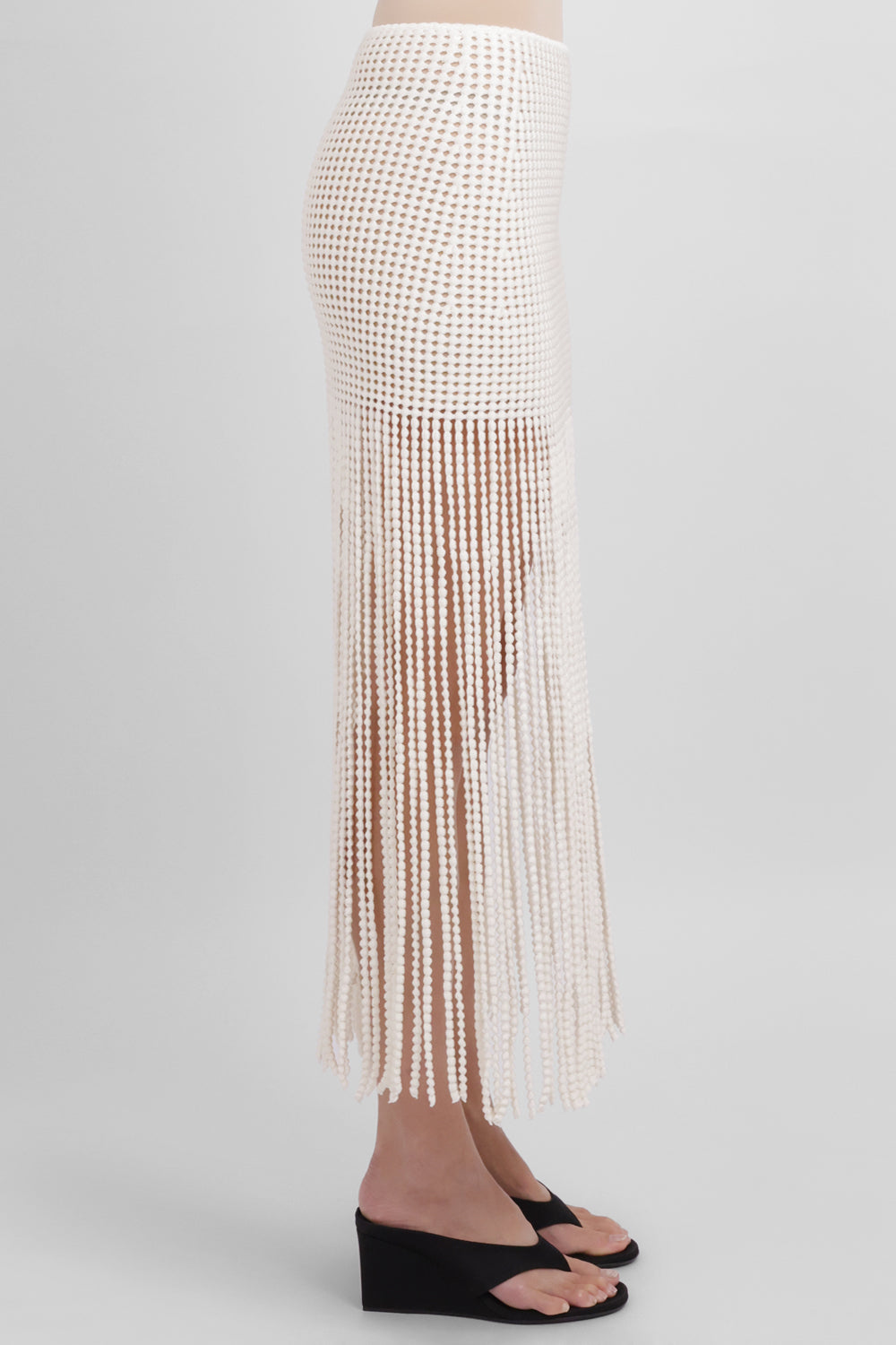 JW ANDERSON RTW Cable Cami Singlet Top | Ivory