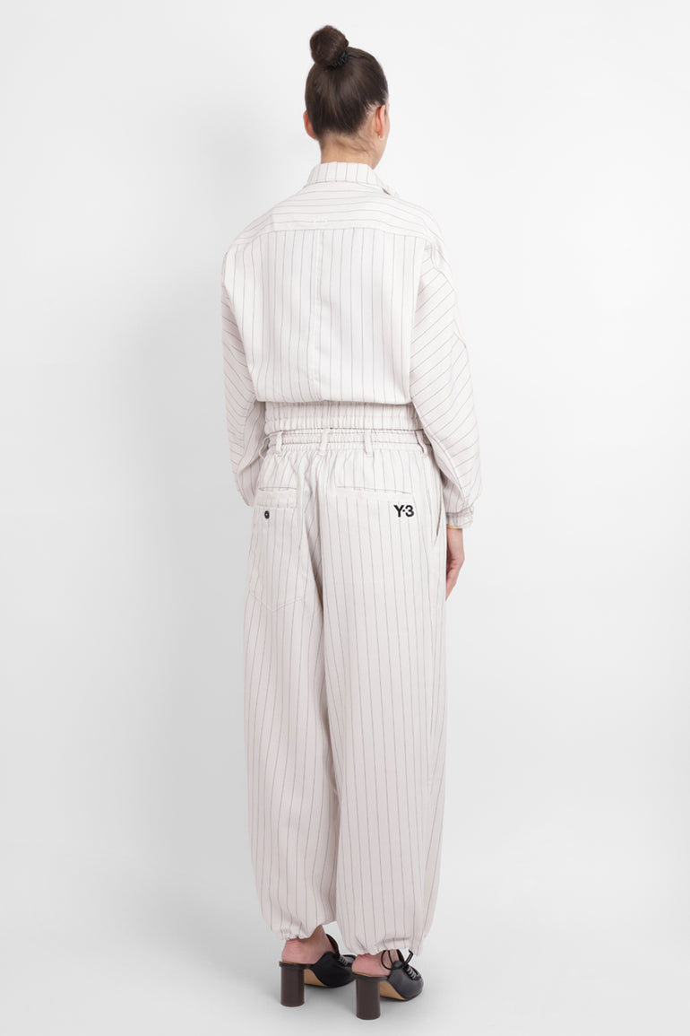 Y-3 RYW Pinstripe Sport Uniform Blouson Jacket | Chapea