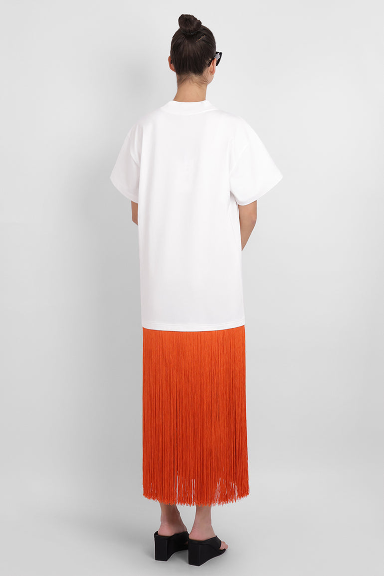 Fringe Detail T-Shirt Dress Fringe Detail T-Shirt Dress